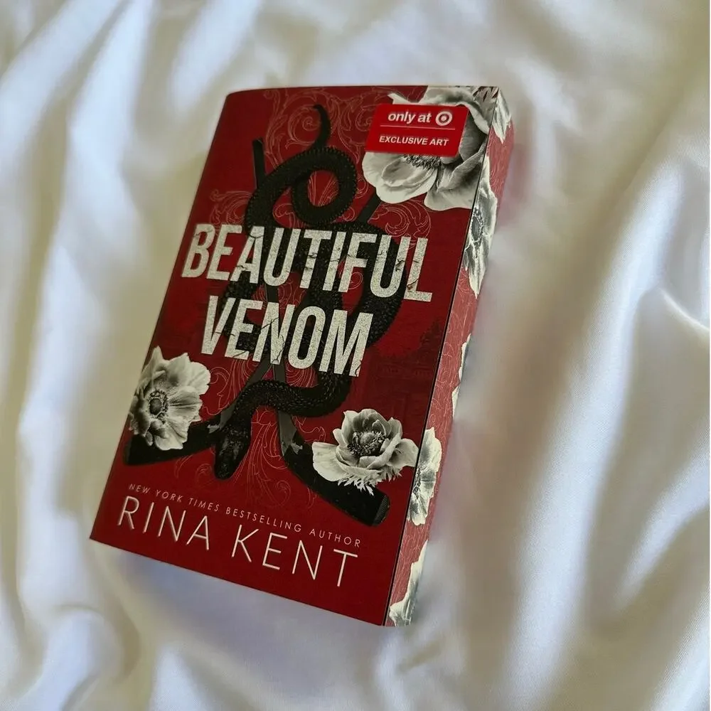 Beautiful Venom By Rina Kent Target Exclusive W/ Sprayed Edges - Picture 1 of 9